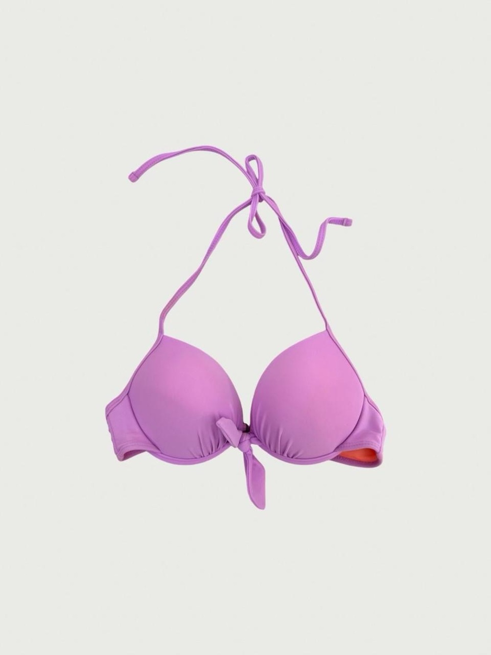 Lilac Pink Push Up Bikini Top